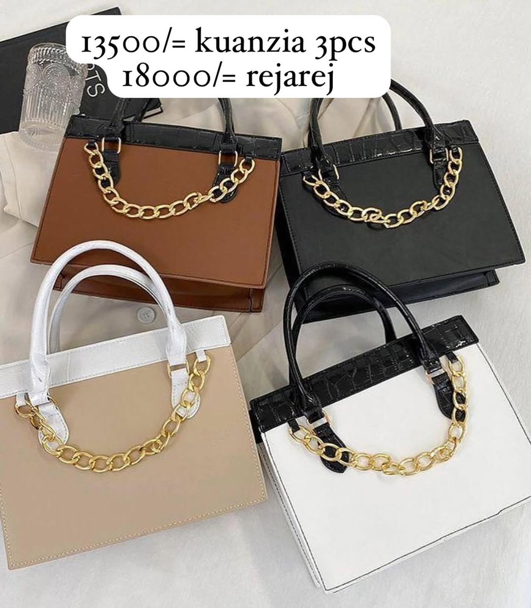 Takeer - Hey  lover’s
Chimbo limetema tena pochi kubwa nzuri na imara kabisa pochi ina ubora wa hali ya juu bei zetu zipo poa kabsaa

Jumla
13500kuanzia 3pc...