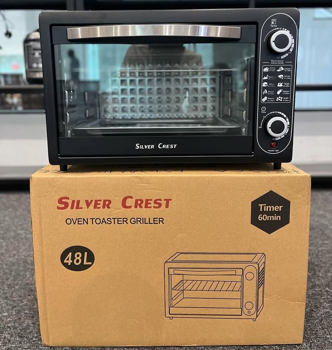 Takeer - ELECTRIC OVEN
UJAZO : 48L 
2000 WATTS
BEI : 120,000/=

☎️☎️
1 YEAR WARRANTY 

✅INACHOMA NYAMA
✅INACHOMA SAMAKI
✅INACHOMA INACHOMA KUKU
✅INAPASHA CH...