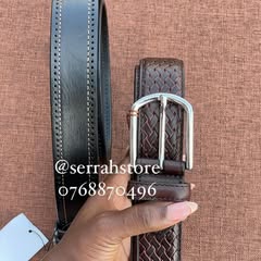 Takeer - 💥Geniune Leather Belt Available😍🔥🔥🔥
💥Unavaa wewe mpaka Kitukuu🔥🔥
💥Price 45,000/=
💥Call/Whatsap Tunafanya delivery mikoani tunatuma🚛
