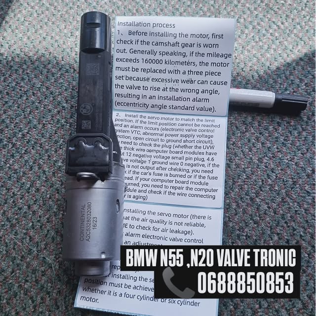 Takeer - BMW N55/S55 Valvetronic Eccentric Shaft Failure Codes:

P1014 - Valvetronic Reference Eccentric Shaft Sensor Parity Error

P1017 - Valvetronic Ecce...