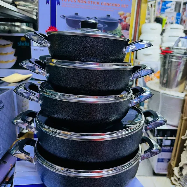 Takeer - CONCORD SUFURIA NON STICK , HAISHIKISHI , SUFURIA PENDWAA  MNOO SET ...85,000/= 5pcs , KUBWA NI 2 KG

CALL/WHATSAP 